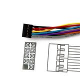 TE AMP-281839-5 double row 10pin 2.54mm Pitch Wire Harness Assembly