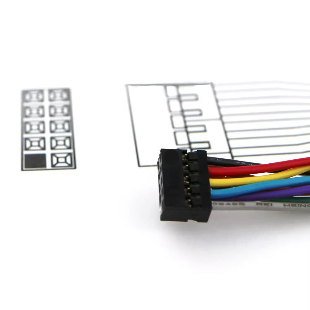 TE AMP-281839-5 double row 10pin 2.54mm Pitch Wire Harness Assembly