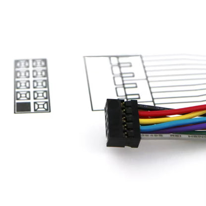 TE AMP-281839-5 double row 10pin 2.54mm Pitch Wire Harness Assembly