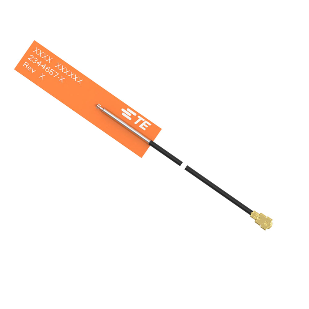 TE 2344657-6 Flexible PCB FPC WiFi BLE IoT Built-in RF Antenna with MHF4 100mm Cable