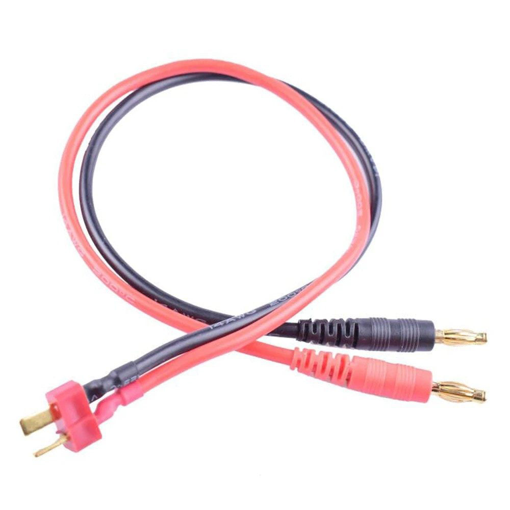T Plug to 4.0mm Banana Head Charging Cable Model Aircraft for B6 B6AC  Lithium Battery Wire