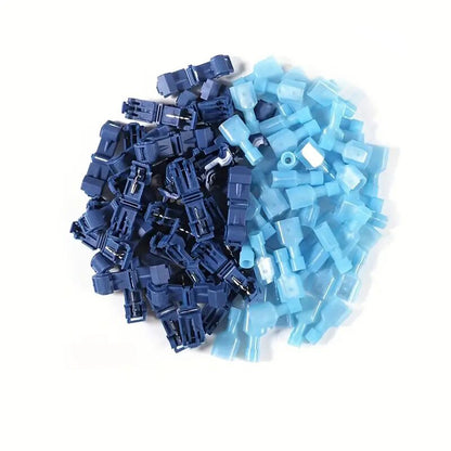 T Tap Wire Connectors, T Wire Quick Splice Connector, T Connectors for Wiring with Storage Case