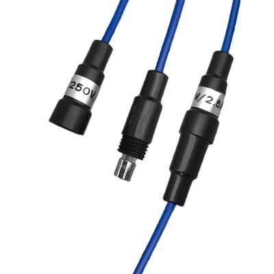 温度ヒューズホルダーガラスヒューズ配線ハーネス2.5A 250Vスパイラルヒューズチューブ接続ワイヤ