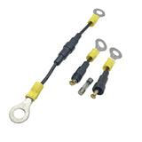 Temperature fuse holder glass fuse wiring harness 2.5A 250V spiral fuse tube connection wire