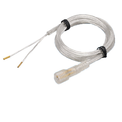 Transparent mini waterproof cable lighting fixture connector cable light bar power extension cable with cap