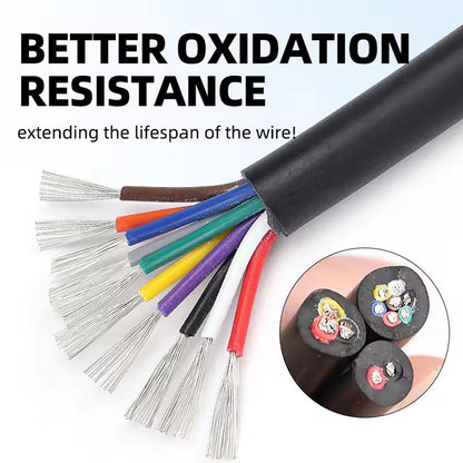 UL2464 multi core cable 20AWG 22AWG 24AWG 2c-10c cable top quality PVC insulated wire