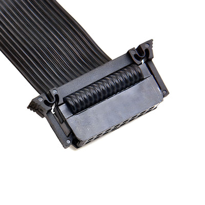 UL2651 black flat cable IDC black flat cable 2.54pitch computer cable