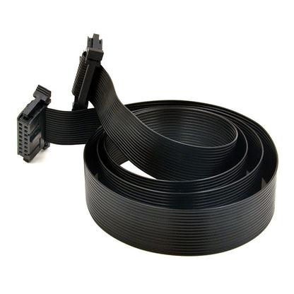 UL2651 black flat cable IDC black flat cable 2.54pitch computer cable