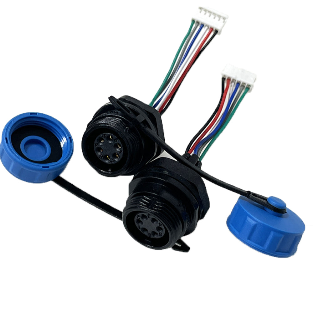 WM13-4PM Waterproof Plug Connector Cable Male and Female 2PM 3PM 5PM 6PM 9PM