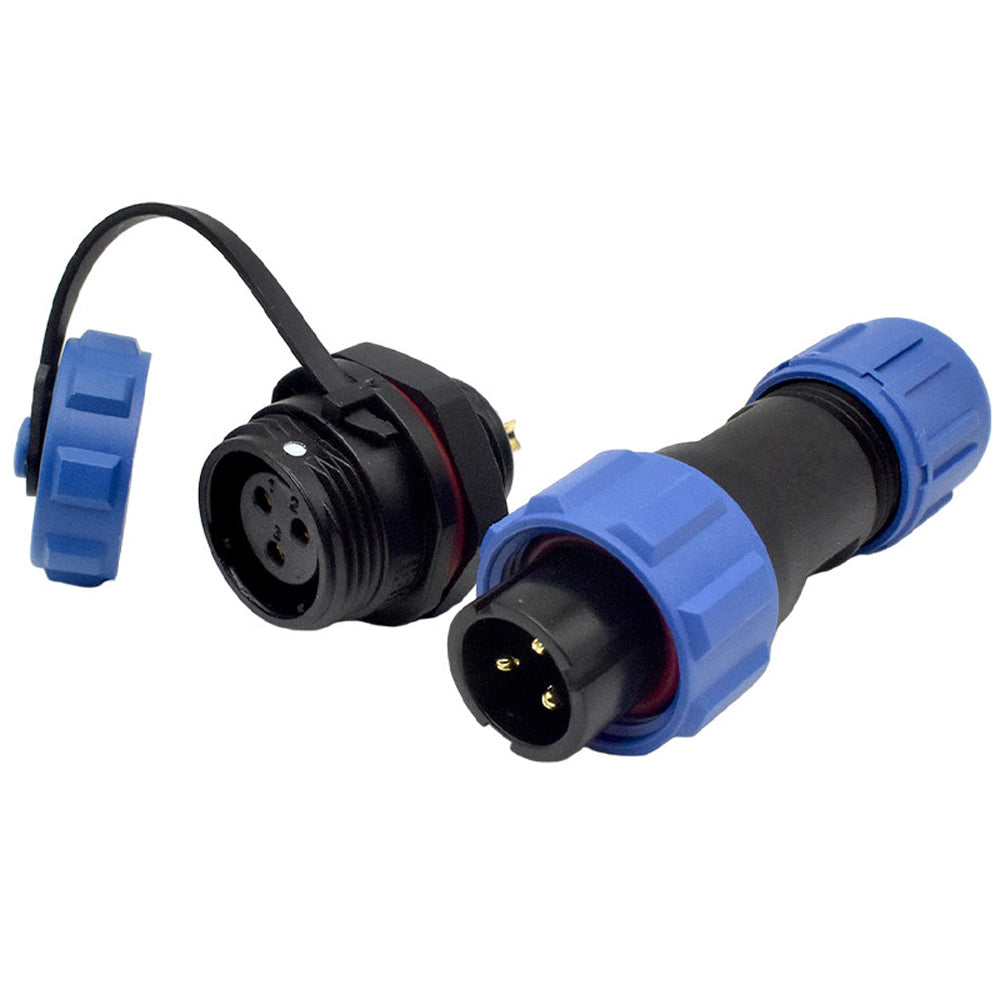 WM13-4PM Waterproof Plug Connector Cable Male and Female 2PM 3PM 5PM 6PM 9PM