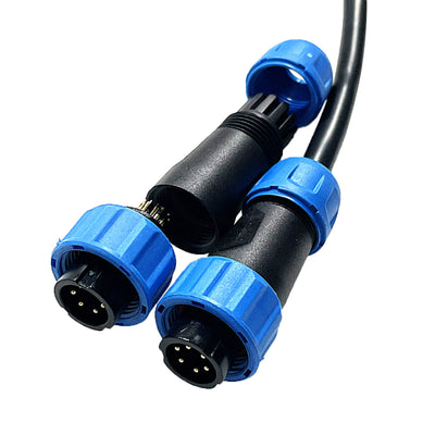 WM13-4PM Waterproof Plug Connector Cable Male and Female 2PM 3PM 5PM 6PM 9PM