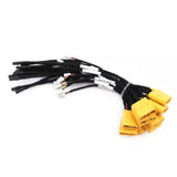 XT60 (2+4) Aircraft Model Plug with Cable Male Female Plug with Signal Pin Wiring Harness