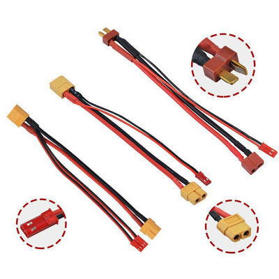 XT60 Male to JST SYP Female Power Adapter Cable with Soft Silicone Wire for RC Drone Light Power Supply
