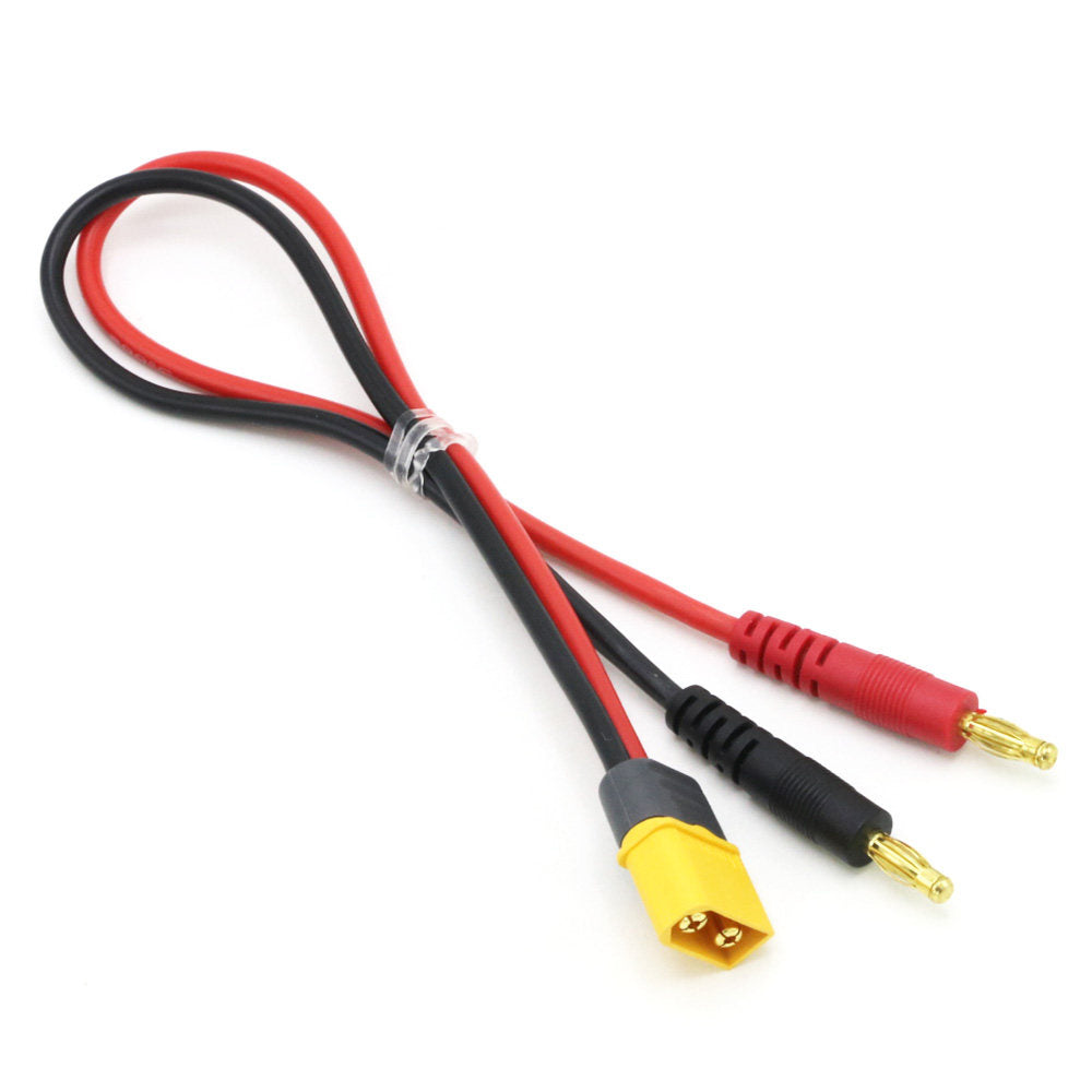 XT60 XT90 EC5 TRX Plug Connector T Plug to 4.0mm Banana Head Charging Cable Model Aricraft Charger