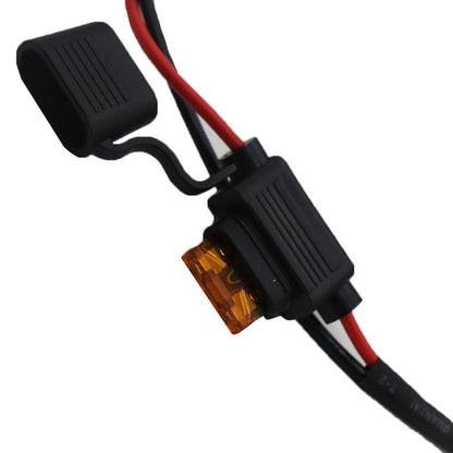 XT60 connector with fuse wiring harness for electric bicycles Battery short circuit prevention protection