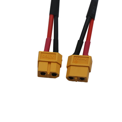 XT60 connector with fuse wiring harness for electric bicycles Battery short circuit prevention protection