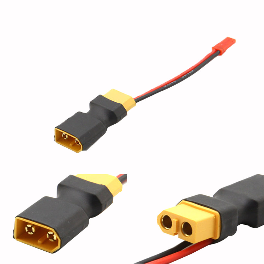 XT90 to XT60 to XT30 and JST SYP Plug Connector Cable Male to Female L ...