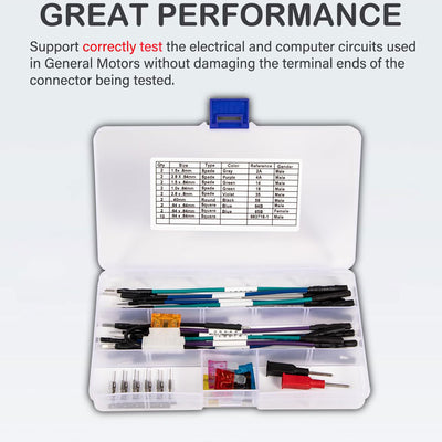 J-35616, TP-300-A Terminal Probe Test Kit for GM Vehicles- an Affordable Alternative for EL-35616-300-A, 35616, J-35616 (Set of 26 with Box)