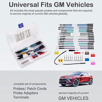 J-35616, TP-300-A Terminal Probe Test Kit for GM Vehicles- an Affordable Alternative for EL-35616-300-A, 35616, J-35616 (Set of 26 with Box)