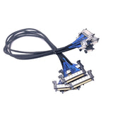 Copper-silver buckle LED screen connection cable HD LVDS screen cable