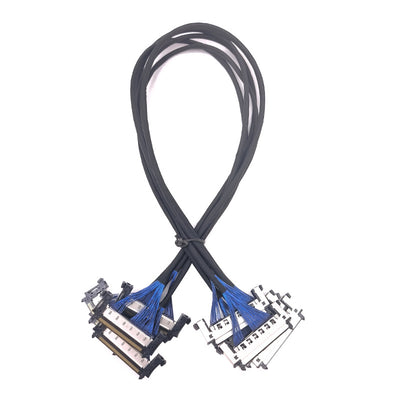 Copper-silver buckle LED screen connection cable HD LVDS screen cable