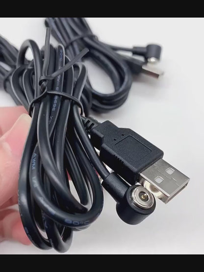 18650 Lithium Battery Charger SM Extension Cable USB Charging Base 3.7V Magnetic Head Accessiries