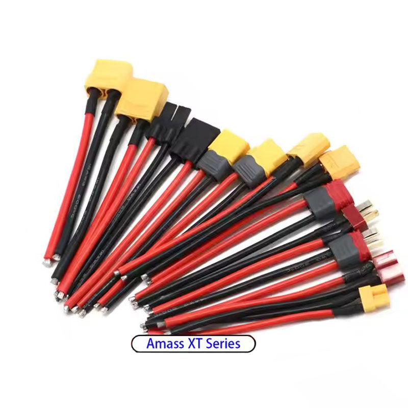 xt30 xt90 xt60 male and female y-segmenter housing connector conversion expansion power cable