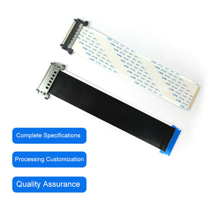 EDP Screen Cable FFC/FPC Flexible Flat Cable I-PEX Metal Head 0.5MM LVDS LCD Wire