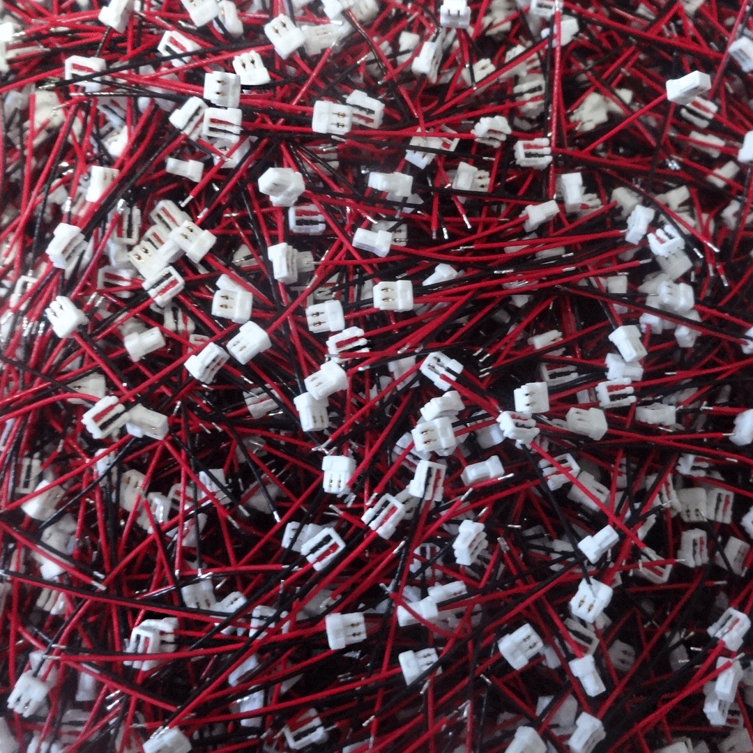 0.8 Pitch Piercing Speaker Terminal Wire Mic Microphone Cable Customized