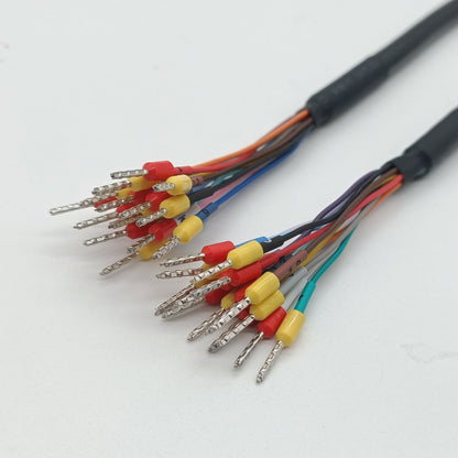Customized E1008 E1508 E7508 Copper Tube Terminal Wire Data Acquisition Connection Equipment Wiring Harness