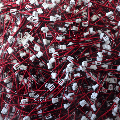 2P 0.8 Pitch Puncture IDC Cable Wire for Speaker Connecting Wire terminal harness