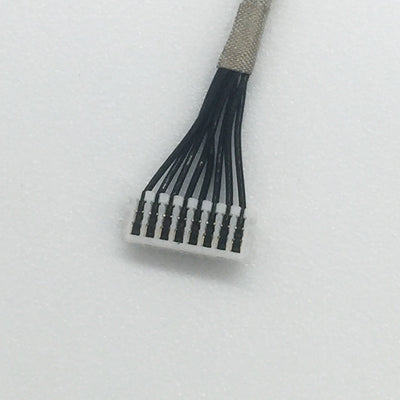 High Temperature Teflon Cable 0.8 Pitch 08SUR-32S IDC Punctured Wire Conductive Cloth Shield Harness Cable