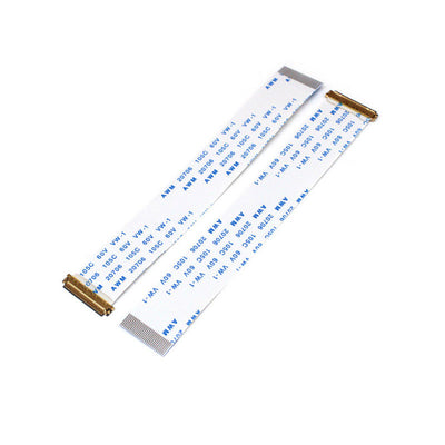 Кабельная сборка микрокоаксиального кабеля FFC для компьютерного дисплея EDP, гибкий плоский кабель 0,5-30P, жгут проводов на заказ.