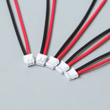 Red and Black Terminal Wire XH1.25/PH2.0/XH2.54/ZH1.5 Flat Cable 2P Electronic Wire