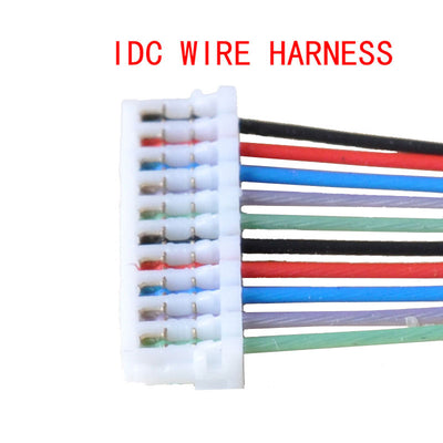 0.8 Pitch IDC Terminal Wire 10 Pin JST Connector Wiring Harness