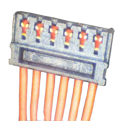 0.6 0.8 1.0 1.25 Pitch Electronic Cable Terminal Harness Wire Punctured IDC Cable Wire Customized