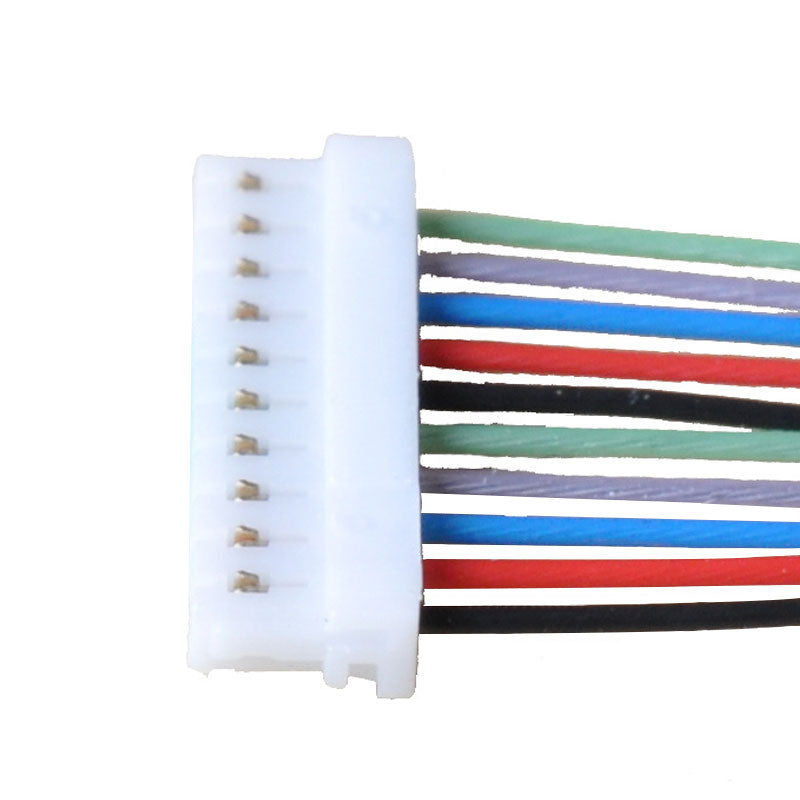 0.8 Pitch IDC Terminal Wire 10 Pin JST Connector Wiring Harness