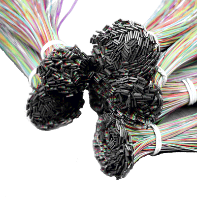 0.6 0.8 1.0 1.5 ピッチ 金メッキ パンクチャーIDC端子接続ハーネスワイヤー カスタム