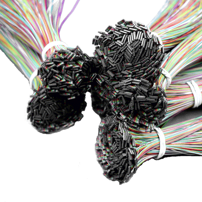 0.6 0.8 1.0 1.5 Pitch Gold Plated Puncture IDC Terminal Connecting Harness Wire Custom