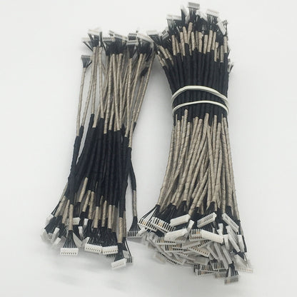 High Temperature Teflon Cable 0.8 Pitch 08SUR-32S IDC Punctured Wire Conductive Cloth Shield Harness Cable