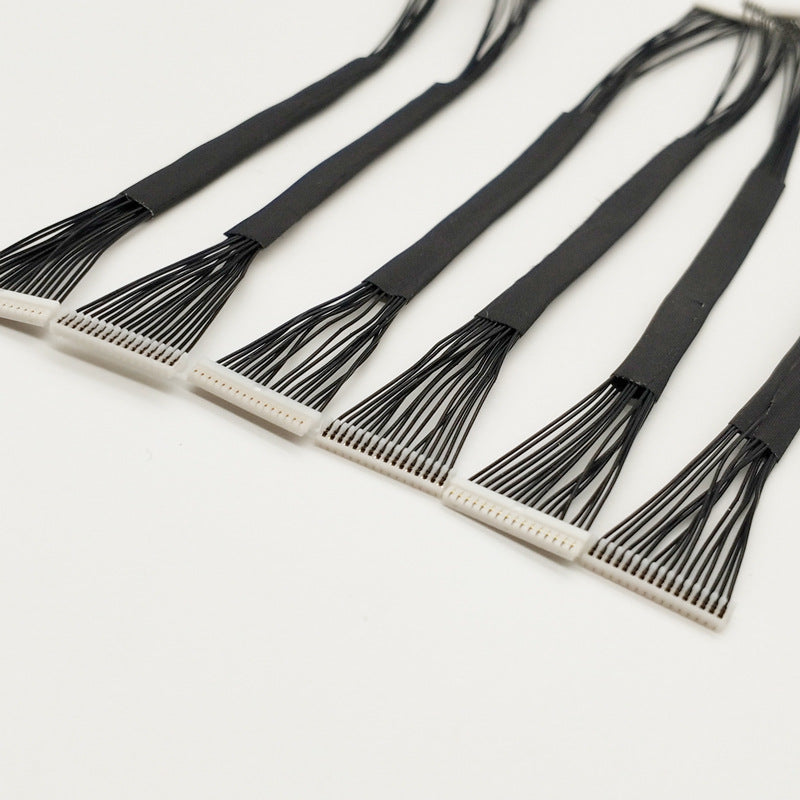 0.8 Pitch IDC Cable 08SUR-32S New Energy Sports Bracelet Connecting Wire Terminal Cable Customized