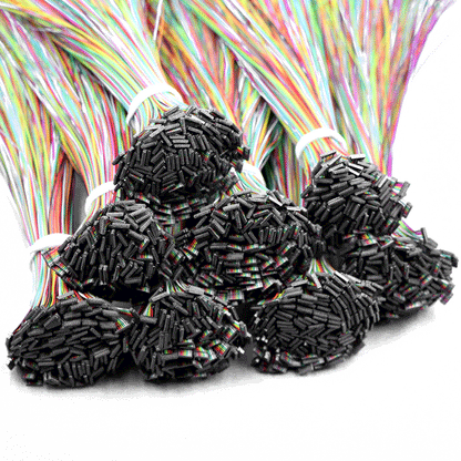 0.6 0.8 1.0 1.5 Pitch Gold Plated Puncture IDC Terminal Connecting Harness Wire Custom