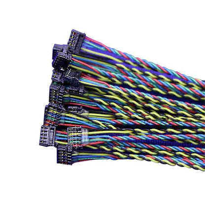 0.6 0.8 1.0 1.25 Pitch Electronic Cable Terminal Harness Wire Punctured IDC Cable Wire Customized