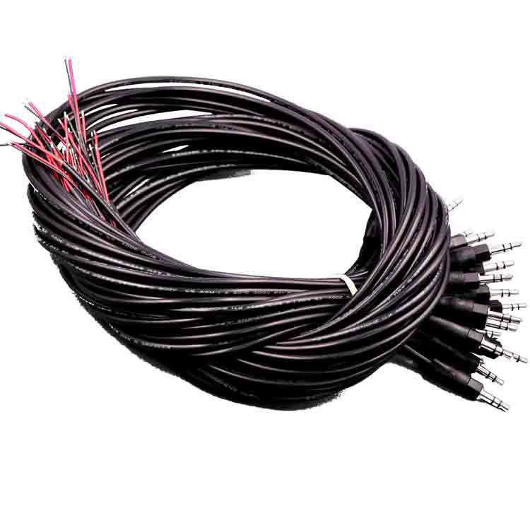 Stereo Head Connecting Wire Audio Cable Terminal Harness Security Power Cable
