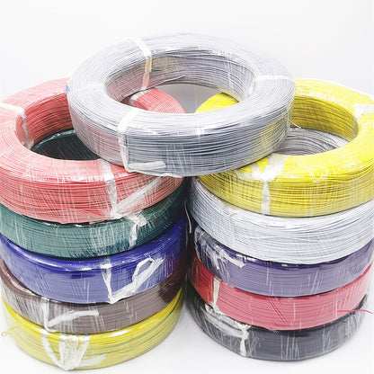 11 Colors Available 5 Meters 1007 Electronic Wire 24awg 26 28 30 22AWG 18AWG 16AWG PVC Wire