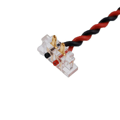 1.27 Spacing Crystal Head Pierces Horn Battery Electronic Terminal Wire ELCO8005