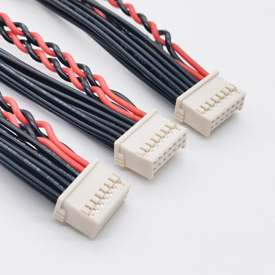 Клеммная линия Molex 501646-1400, двухрядный жгут проводов с шагом 2,0 дюйма.