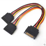 SATA to 4Pin Adapter Power Cable SATA D-port IDE to 4-Pin Hard Disk Drive Power Cable Customized