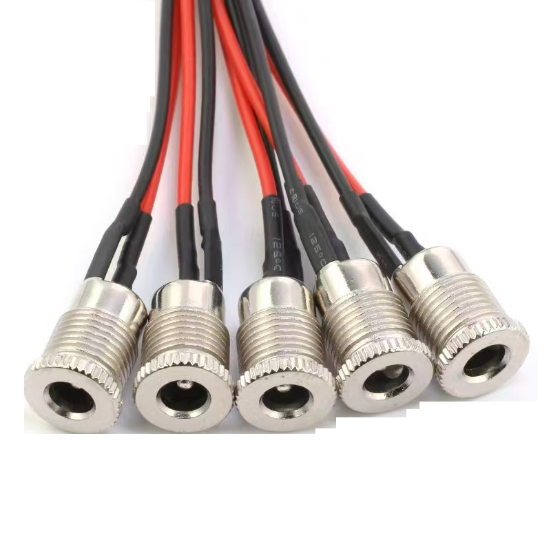 DC099 Wire DC5.5 * 2.1MM DC Power Socket Interface Charging Port Male ...