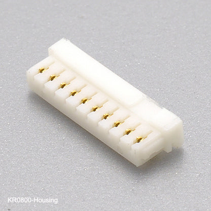 Single row SMT IDC wire to board connectors wire